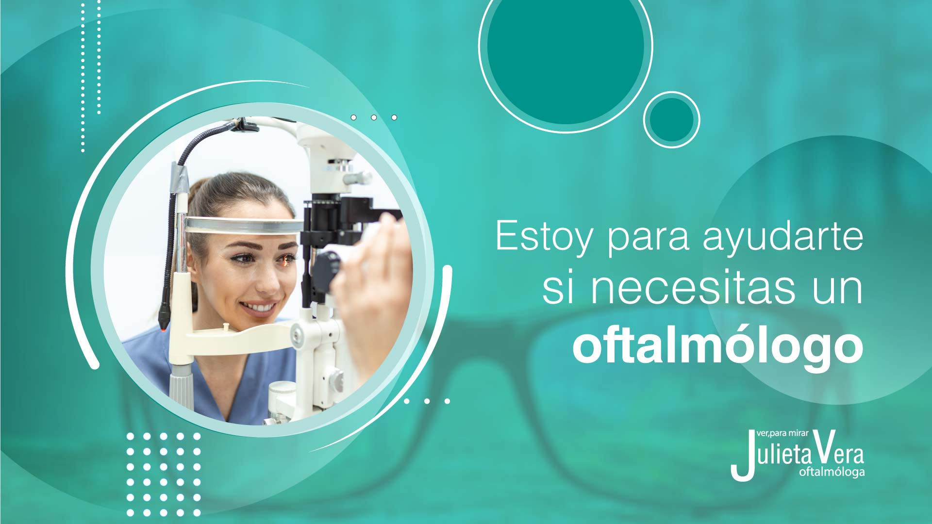 Necesitas un Oftalmólogo - Dra. Julieta Vera oftalmóloga