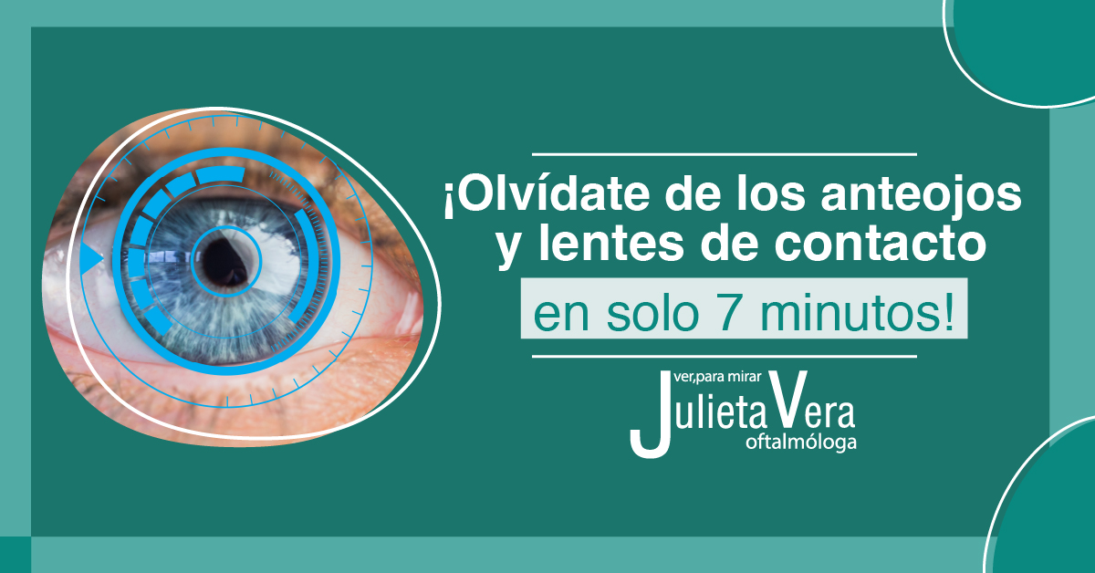 Olvídate de los Anteojos y Lentes de Contacto - Dra. Julieta Vera